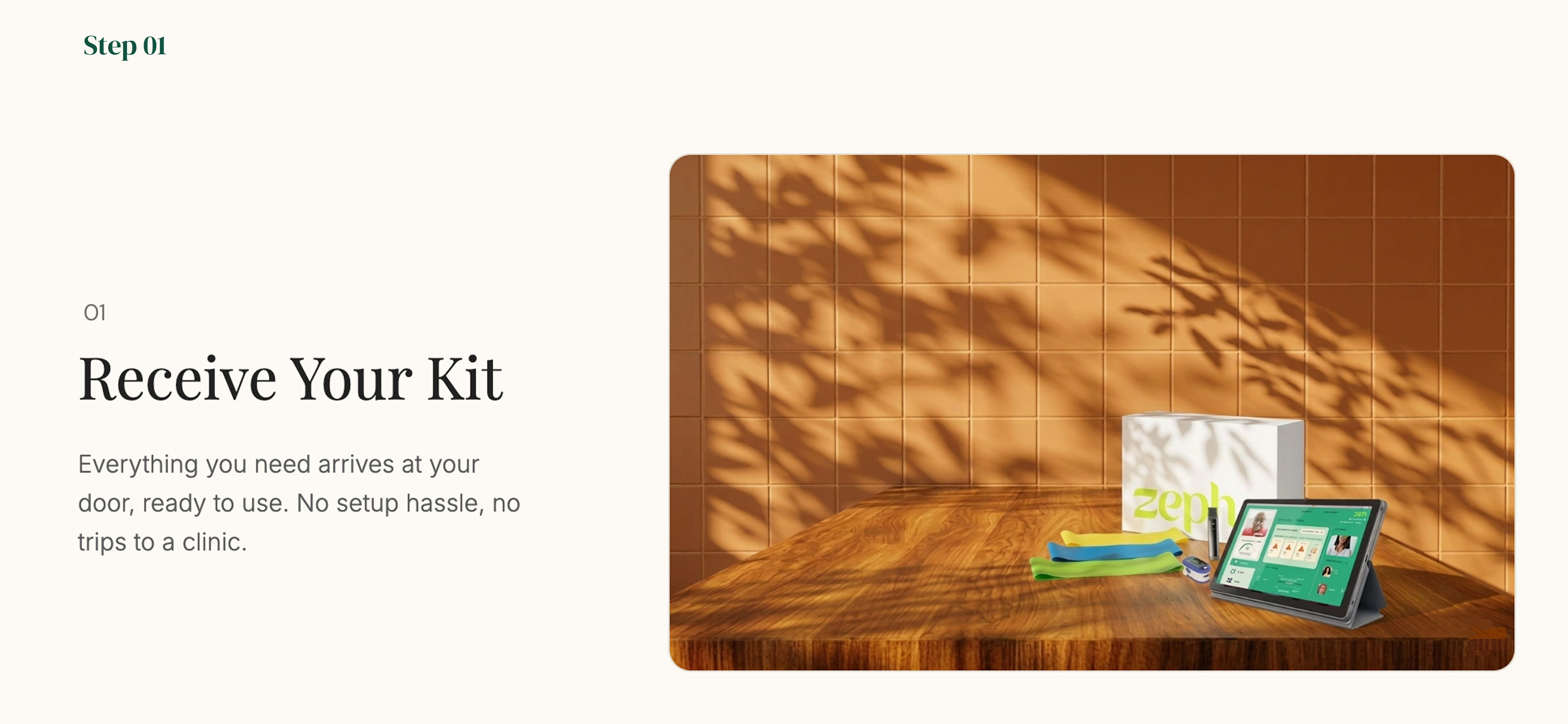 Step 1: Receive Your Kit