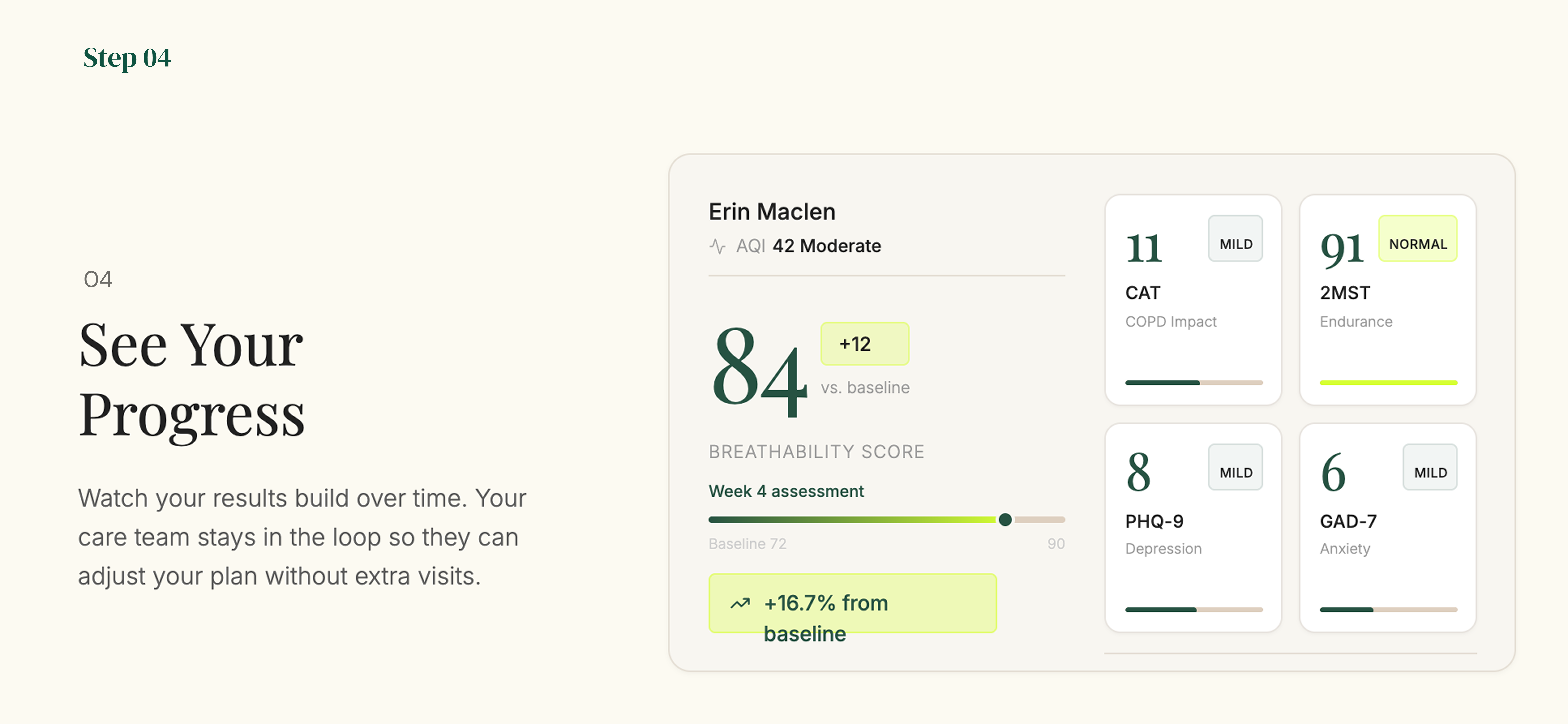 Step 4: See Your Progress